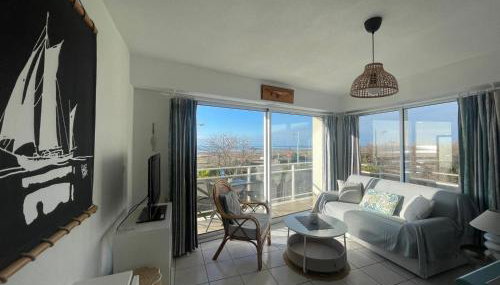 Appartement T2 vue mer les pieds dans l'eau avec parking privé - Foto 3