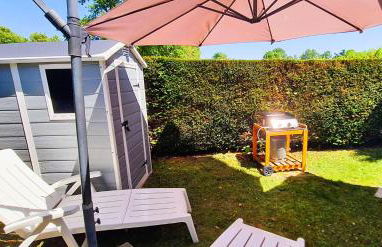 Mobilhome 2ch récent et climatisé-terrasse fermée-jardin sans vis à vis-camping 4 étoiles Les Charmettes - Foto 10