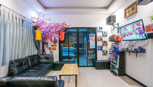 Sala de estar do lobby