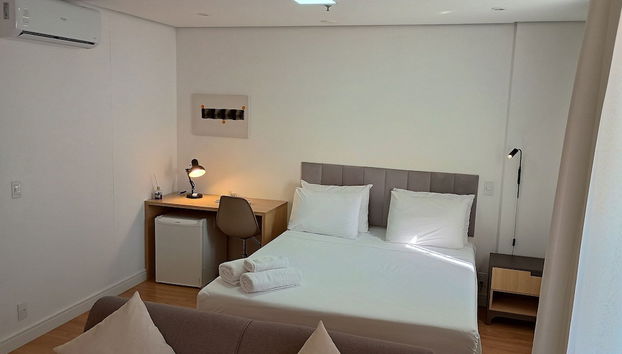 Get a Flat 138 a 50 mts do Sírio Libanês - Foto 3, Habitación