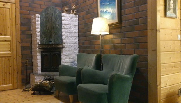 Coin salon dans le hall