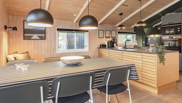 6 Person Holiday Home in Roslev - Foto 5, Cocina privada