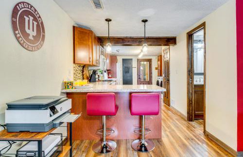 1 Mi to IU Hoosier Home with Fire Pit and Fenced Yard - Foto 6