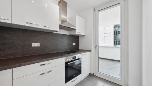 EXQUIS Design 2BR Apartment BAUHAUS I Balkon I Parkplatz I Top-Lage I Mercedes-Benz I Kinderbetten - Foto 5, stove, dishwasher, pet friendly