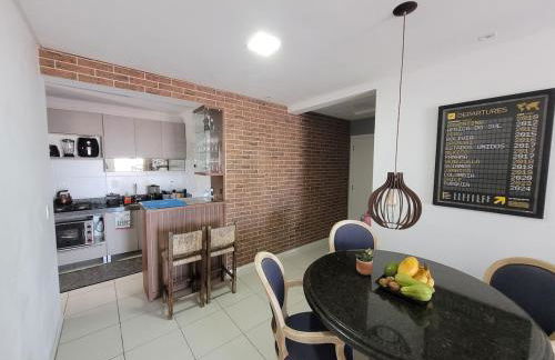 Apartamento vista mar e sacada com churrasqueira - Foto 24