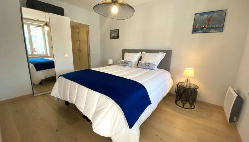 La Forêt-Fouesnant, appart. neuf, centre, proche golf, parking privatif - FR-1-481-130 - Foto 3