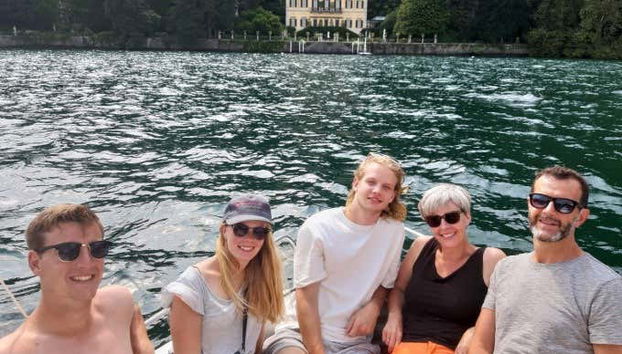 Recorrido en barco por el lago de Como