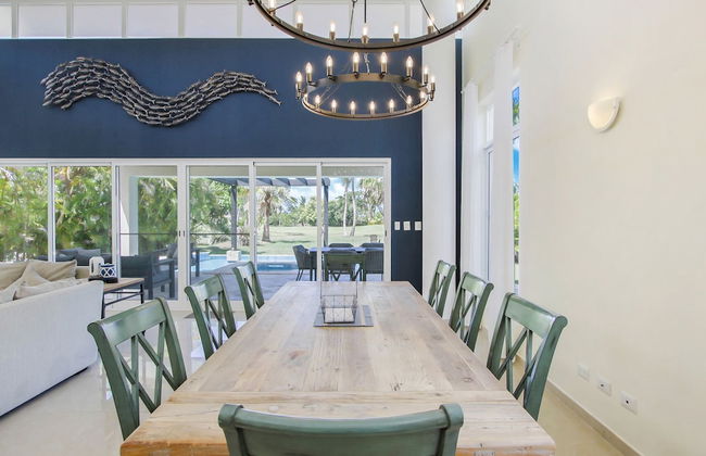 Luxury Golf Villa in Bavaro Cocotal Palma Real Pool Jacuzzi Staff - Foto 21