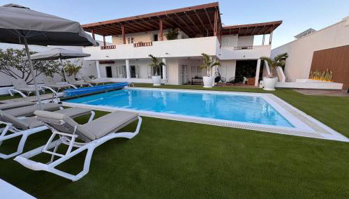 Villa Dedalos - Spacious luxury Villa with heated pool in Puerto Calero - Foto 4, Garden, Garden view