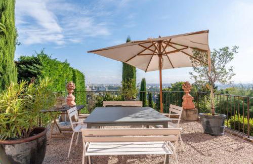 La vue - Charming house with a pool garden and amazing view - Foto 38