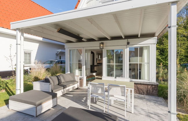 Luxurious, Stately Villa With Patio Heater, in a Holiday Park 1km From the Beach - Foto 7