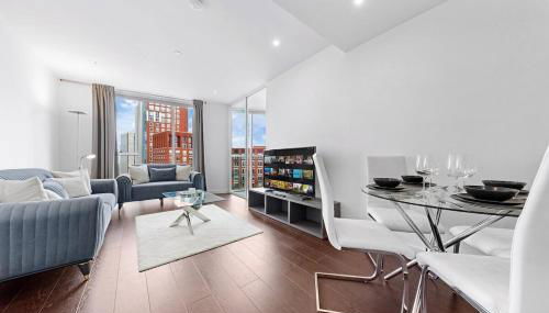 2 BR Apt By Regal Realms Short Lets & Serviced Accommodation London 18th Floor Sky View with Rooftop Access & Gym - Foto 2