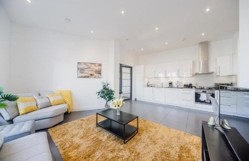 Stylish 2 bed Flat in London with River Thames views Access to boat rides into London-Near O2 Arena and Excel, Fast Wi-Fi, Free Parking, Excellent links Elizabeth and Southeastern Train Line - Foto 33