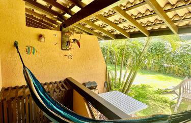 Flat Guarajuba 4 quartos térreo à Beira Mar - pé na areia - governança com arrumadeira e Wi Fi inclusos - Foto 10