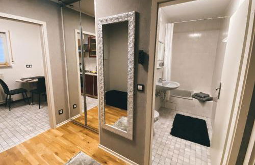 zentrale Design-Ferienwohnung mit Balkon und Stellplatz in Karlsruhe - APOLONIAliving - Foto 31