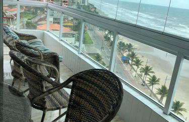 Mongaguá com vista para o Mar pé na areia - Foto 38