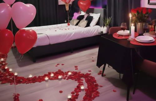 Suite Passion - Jacuzzi privé - Table massage - Foto 25