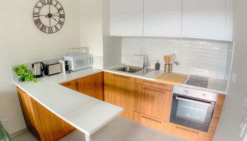 T2 Coeur de Ville Montpellier Proche Port Marianne - Foto 5, stove, dishwasher, toaster