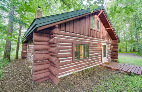 Authentic Log Cabin with Private Pond in Glidden - Foto 27