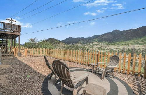 3BD Cowboy Cabin Pikes Peak Mountain Log Cabin - Foto 16