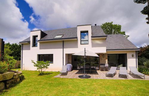 Villa du Golf Baden 4 chambres 8 personnes Golfe du Morbihan Terrasse & BBQ - Foto 2