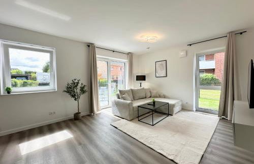 LIVA Stays - Henstedt Ulzburg - Nähe Hamburg & Flughafen - Nähe Bahnhof - Terrasse - Smart-TV - Foto 53