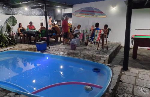 Praia Piscina Bilhar Churrasqueira - Foto 1