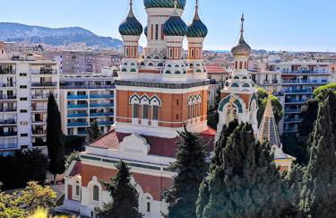 3P 72m2 Climatisé Vue exceptionnelle Cathédrale St Nicolas et Mer - Foto 2