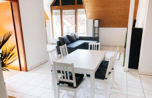 Maisonette-Wohnung Airport Messe Stuttgart - Balkon - Parkplatz - Foto 41