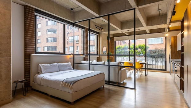 w Radiant Loft in Parque 93 - Foto 2, Habitación