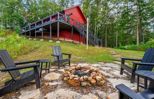 A Red River Barnhouse - Hot tub, Firepit, Gas Fireplace - Foto 7