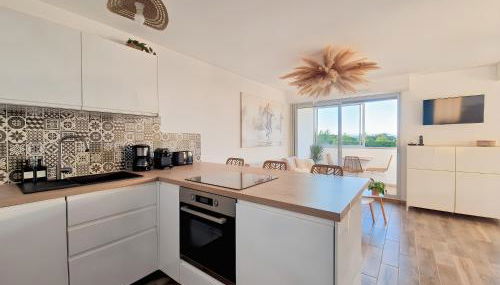 Sable & Pampas - Meublé de Tourisme 5 étoiles - Vue Panoramique & Terrasse - Climatisation - Plage à 200m - Foto 2