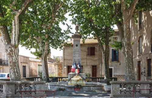 Cosy Apartment in Ancient Gabian with River and Vineyard Views - Foto 16