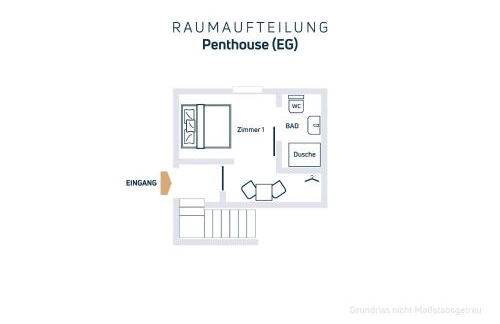 Große Penthouse Ferienwohnung mit Meerblick, Sonnenterrasse & Luxusbad von "Momentic" - Foto 47