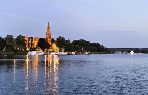 Design-FeWo Fleesensee, Wallbox, Sauna, Terrasse - Foto 31