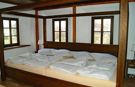 Ferienwohnung LATERNENSTUBE mit Familienbett - 8 Pers - Rittergut Leppersdorf vor Radeberg bei Dresden - Foto 3