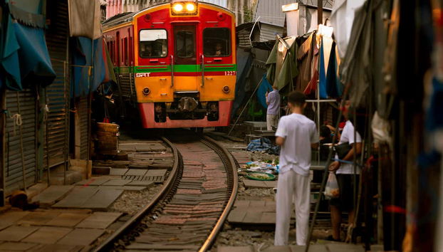 Mercado sobre las vías, mercado flotante y ruinas de Ayutthaya - Foto 2