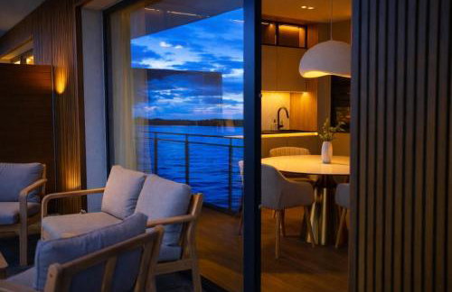 Marina Ostróda IV - super widok na jezioro, 10 m do wody, taras i balkon, winda, klima, garaż - Foto 6