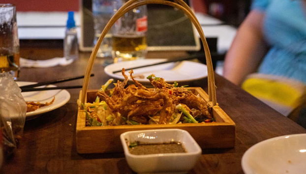 Uno de los platos tradicionales de la cocina camboyana