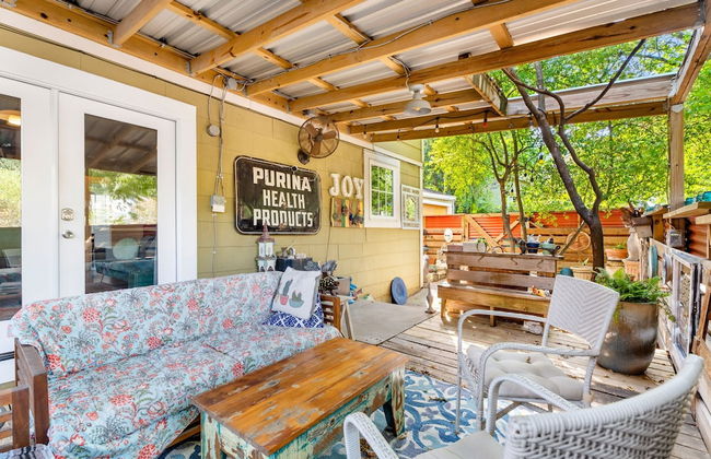 Eclectic 3 Bedroom Block From South Congress! - Foto 34