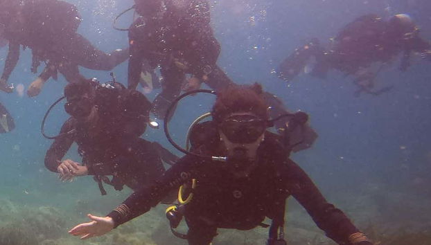 Explorando los fondos marinos de la Marina Alta