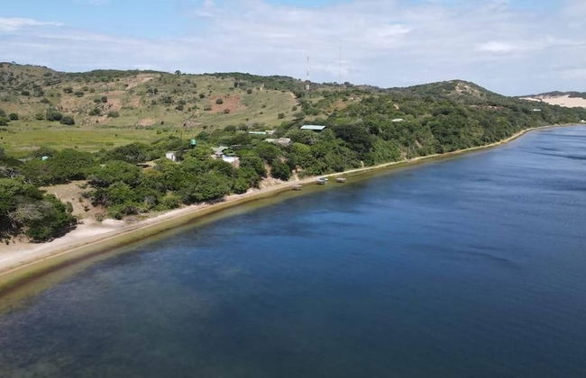 Log Cabin On And Overlooking a 9km Lagoon - Photo 27