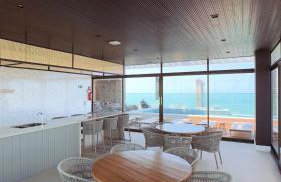Studio de alto padrão vista mar no Terraço, Piscina, Garagem e Restaurante - Foto 50