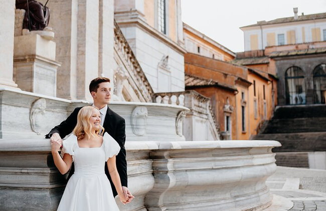 Wedding Honeymoon Photoshoot in Rome - Photo 19