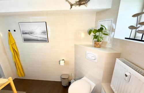 Appartment mit Garten im Beachhouse am Goitzschesee - strandnah & gemütlich - Foto 7