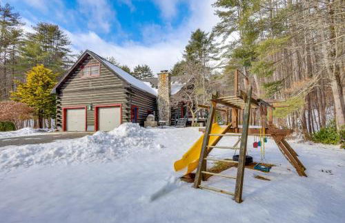 A-Frame Log Home with Game Room Near Lake George! - Foto 37