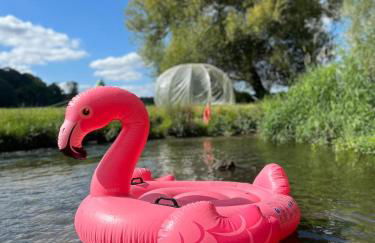 Farm woodland riverview cabin bbq firepit pet friendly - Foto 13