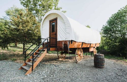 Heated & AC Full Bathroom Covered Wagon - Foto 1