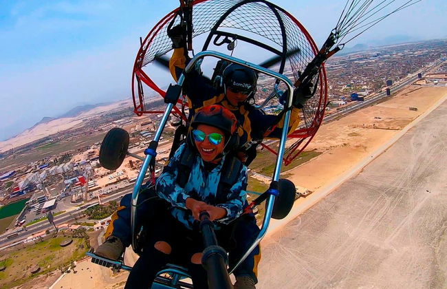Southern Lima Paramotor Flight - Foto 3
