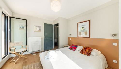 La Marinière - Terrasse et parking, proche plage - Foto 3, towels, wardrobe